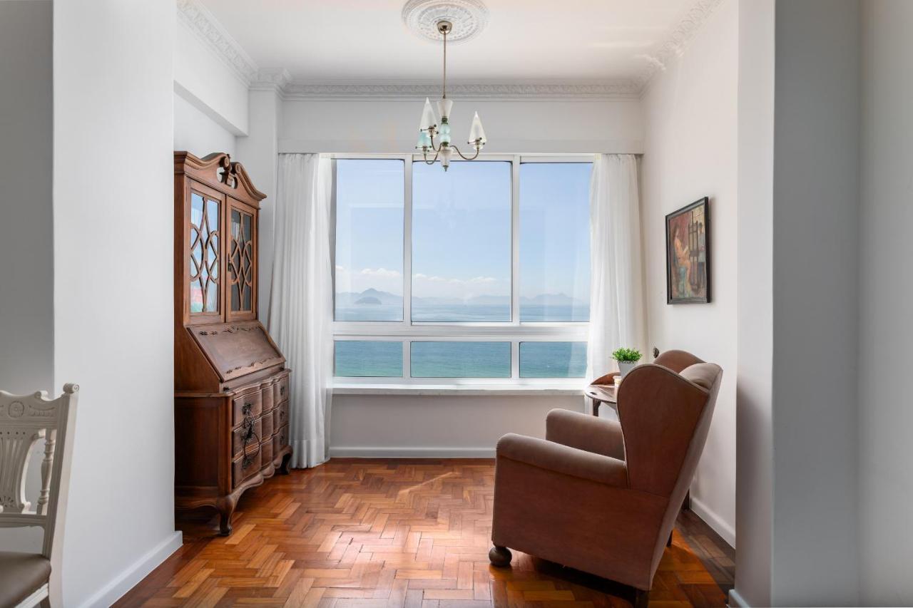 Sofisticado Em Copacabana - 2 Suites - A801 Rio de Janeiro Zewnętrze zdjęcie