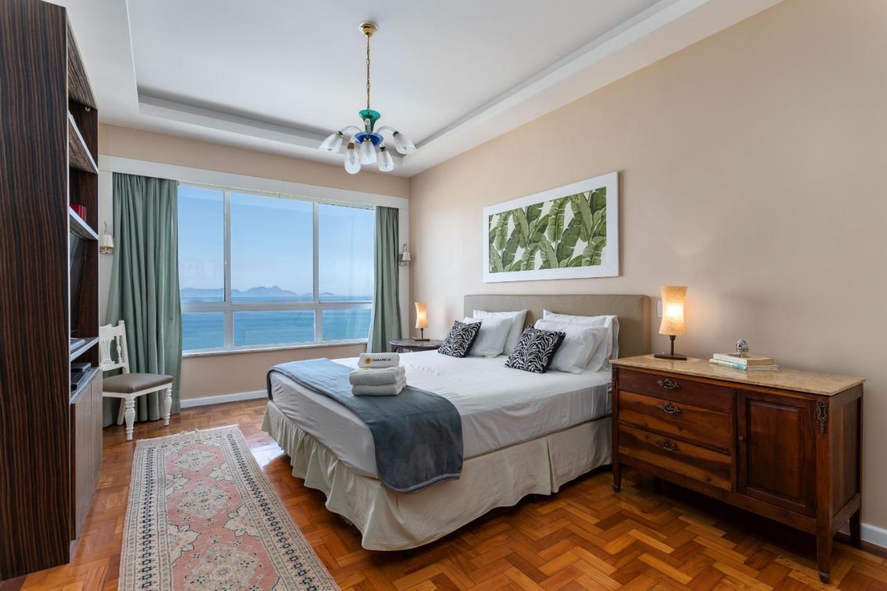Sofisticado Em Copacabana - 2 Suites - A801 Rio de Janeiro Zewnętrze zdjęcie