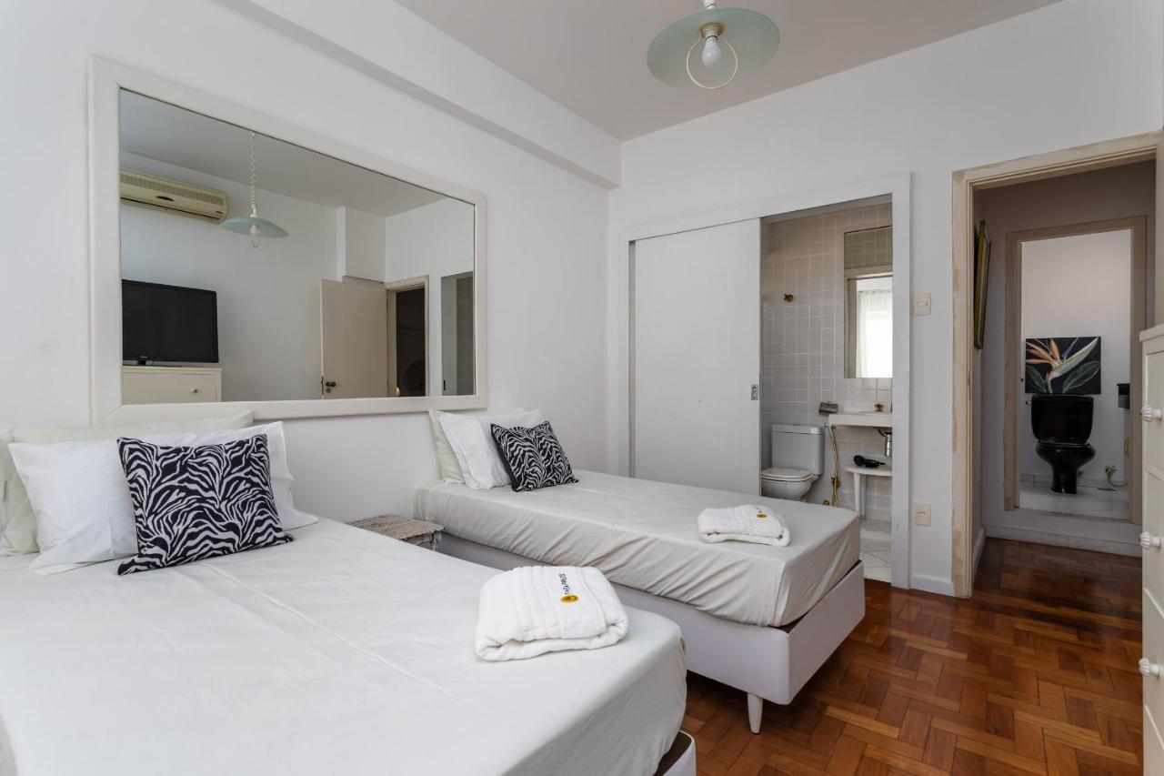 Sofisticado Em Copacabana - 2 Suites - A801 Rio de Janeiro Zewnętrze zdjęcie